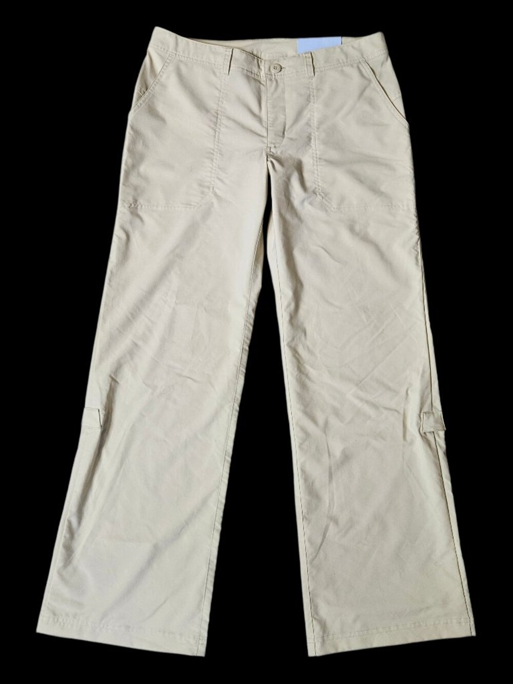 NWT Patagonia Inter-Continental Pant Womens 8 Cream Roll Up Outdoors Hike Travel